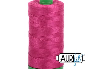40wt Cotton Thread in 1100 Red Plum by Aurifil