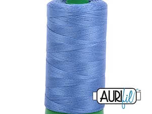 40wt Cotton Thread in 1128 Light Blue Violet by Aurifil