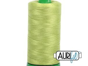40wt Cotton Thread in 1231 Spring Green by Aurifil