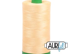 40wt Cotton Thread in 2130 Medium Butter by Aurifil
