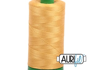 40wt Cotton Thread in 2132 Tarnished Gold by Aurifil