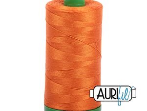 40wt Cotton Thread in 2150 Pumpkin by Aurifil