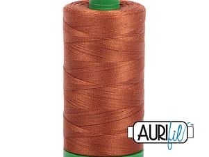 40wt Cotton Thread in 2155 Cinnamon by Aurifil