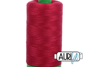 40wt Cotton Thread in 2260 Red Wine by Aurifil