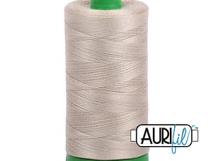 40wt Cotton Thread in 2324 Stone by Aurifil