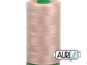 40wt Cotton Thread in 2326 Sand by Aurifil