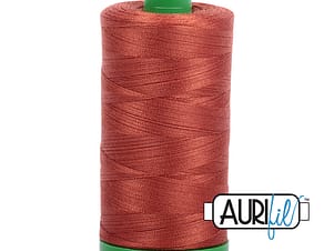40wt Cotton Thread in 2350 Copper by Aurifil