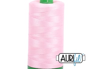 40wt Cotton Thread in 2423 Baby Pink by Aurifil