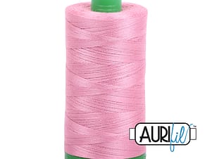 40wt Cotton Thread in 2430 Antique Rose by Aurifil