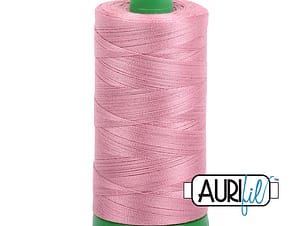 40wt Cotton Thread in 2445 Victorian Rose by Aurifil