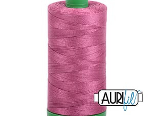 40wt Cotton Thread in 2450 Rose by Aurifil