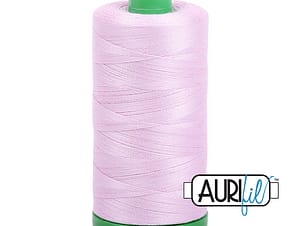 40wt Cotton Thread in 2510 Light Lilac by Aurifil
