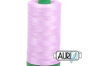 40wt Cotton Thread in 2515 Light Orchid by Aurifil