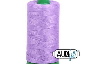 40wt Cotton Thread in 2520 Violet by Aurifil