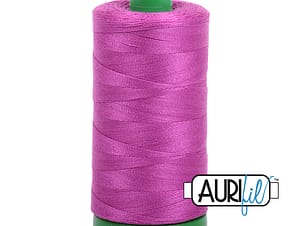 40wt Cotton Thread in 2535 Magenta by Aurifil