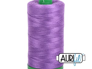 40wt Cotton Thread in 2540 Medium Lavender by Aurifil