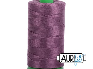 40wt Cotton Thread in 2568 Mulberry by Aurifil