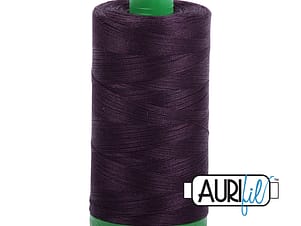 40wt Cotton Thread in 2570 Aubergine by Aurifil