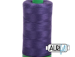 40wt Cotton Thread in 2581 Dark Dusty Grape by Aurifil