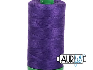 40wt Cotton Thread in 2582 Dark Violet by Aurifil