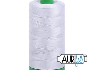 40wt Cotton Thread in 2600 Dove by Aurifil