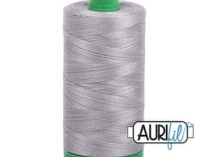 40wt Cotton Thread in 2620 Stainless Steel by Aurifil