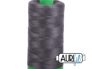 40wt Cotton Thread in 2630 Dark Pewter by Aurifil
