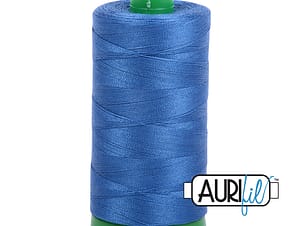 40wt Cotton Thread in 2730 Delft Blue by Aurifil