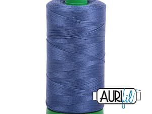 40wt Cotton Thread in 2775 Steel Blue by Aurifil