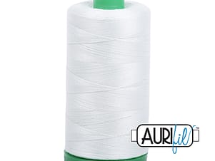 40wt Cotton Thread in 2800 Mint Ice by Aurifil