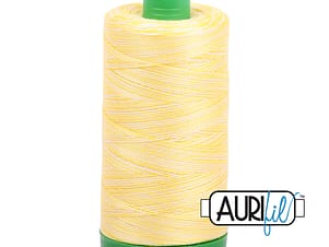 40wt Cotton Thread in 3910 Lemon Ice by Aurifil