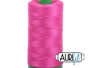 40wt Cotton Thread in 4020 Fuchsia by Aurifil