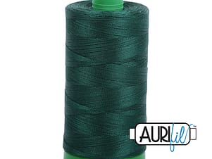 40wt Cotton Thread in 4026 Forest Green by Aurifil