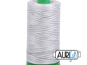 40wt Cotton Thread in 4060 Silver Moon by Aurifil