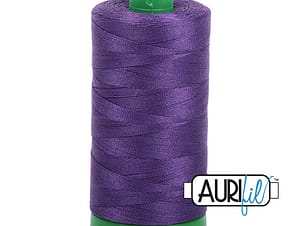40wt Cotton Thread in 4225 Eggplant by Aurifil