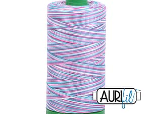 40wt Cotton Thread in 4647 Berrylicious by Aurifil