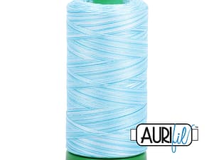 40wt Cotton Thread in 4663 Baby Blue Eyes by Aurifil