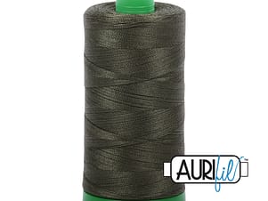 40wt Cotton Thread in 5012 Dark Green by Aurifil