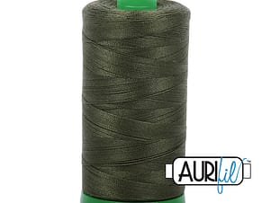 40wt Cotton Thread in 5023 Medium Green by Aurifil