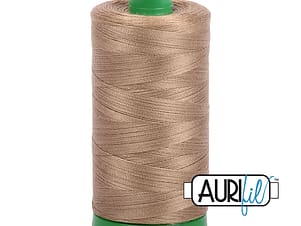 40wt Cotton Thread in 6010 Toast by Aurifil