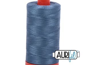 50wt Cotton Thread in 1126 Blue Grey by Aurifil