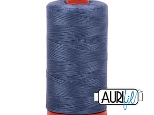 50wt Cotton Thread in 1248 Dark Grey Blue by Aurifil