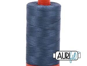 50wt Cotton Thread in 1310 Medium Grey by Aurifil