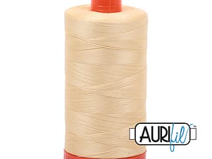 50wt Cotton Thread in 2105 Champagne by Aurifil