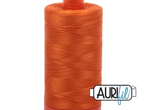 50wt Cotton Thread in 2150 Pumpkin by Aurifil
