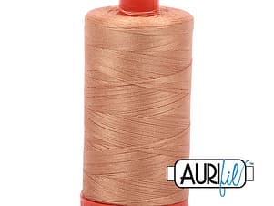 50wt Cotton Thread in 2320 Light Toast by Aurifil