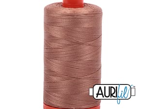 50wt Cotton Thread in 2340 Cafe' au Lait by Aurifil