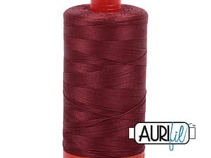 50wt Cotton Thread in 2345 Raisin by Aurifil