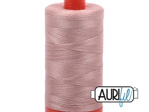 50wt Cotton Thread in 2375 Antique Blush by Aurifil