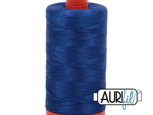 50wt Cotton Thread in 2740 Dark Cobalt by Aurifil